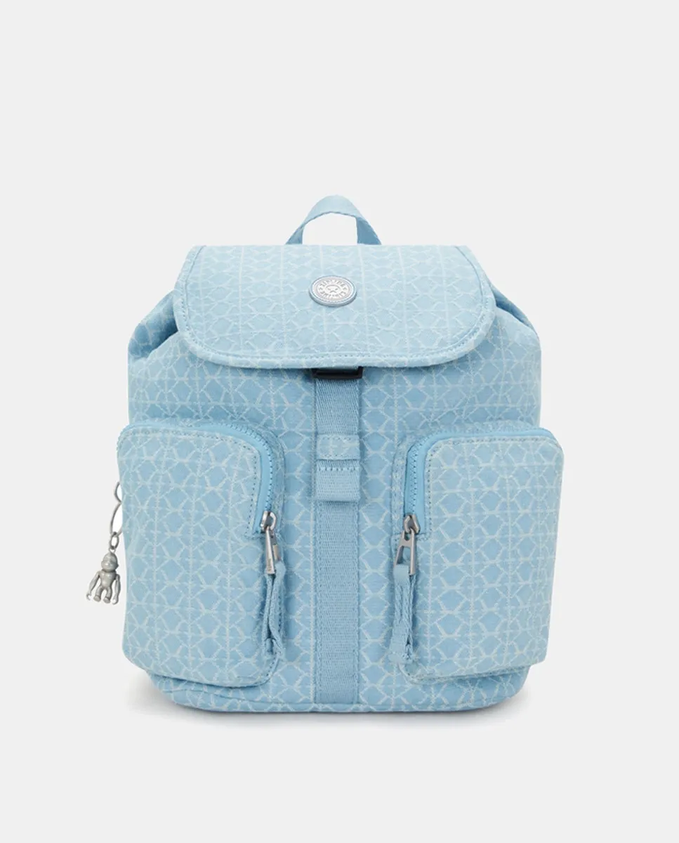 

Маленький рюкзак Kipling, голубой