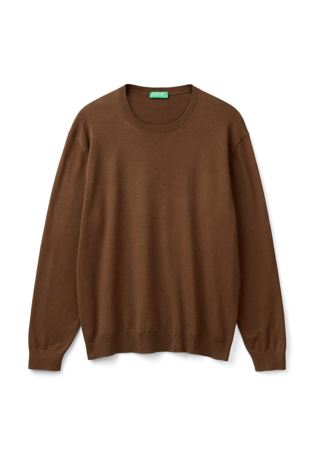

Джемпер CREW NECK IN LIGHTWEIGHT BLEND United Colors of Benetton, коричневый