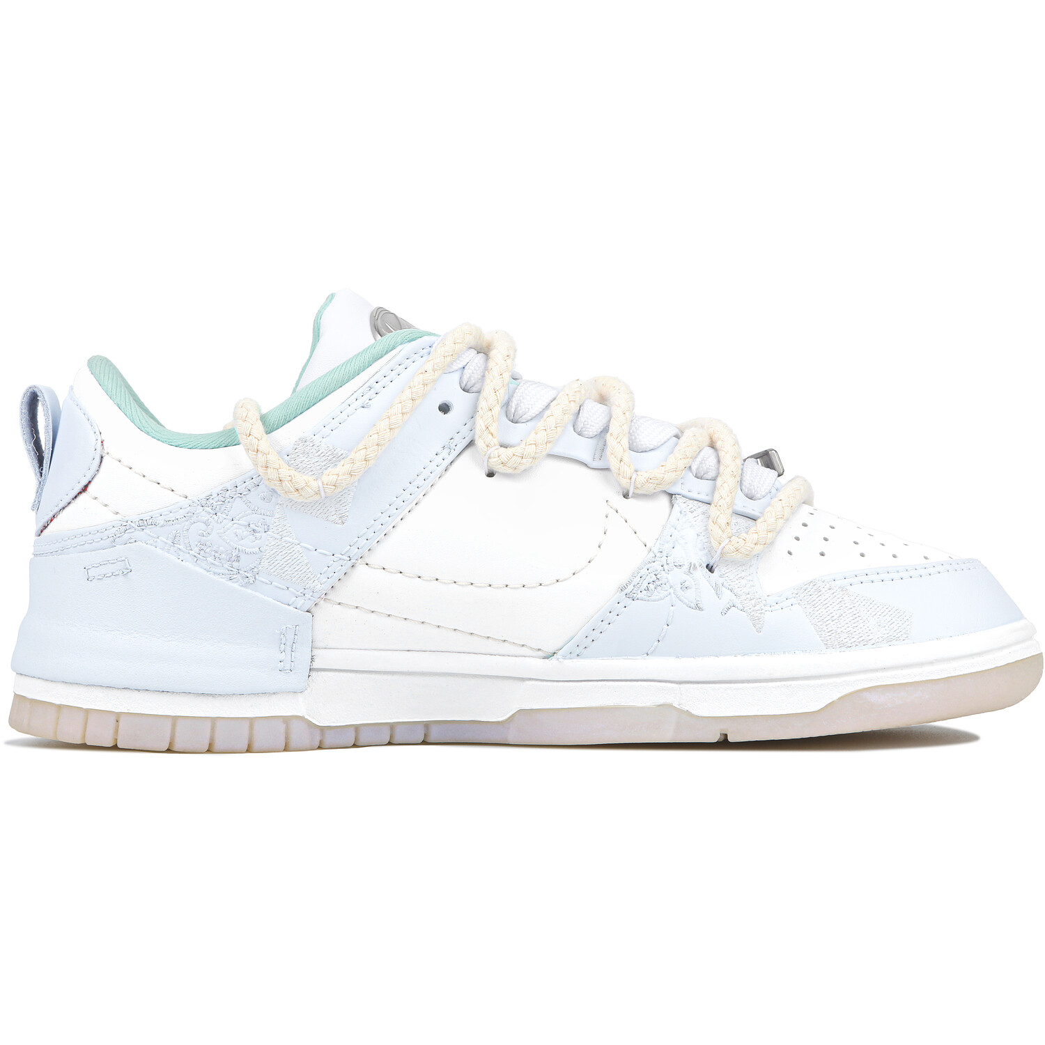 

Кроссовки Nike Dunk Disrupt 2 Skateboarding Shoes Women's Low-top White/blue/green, белый