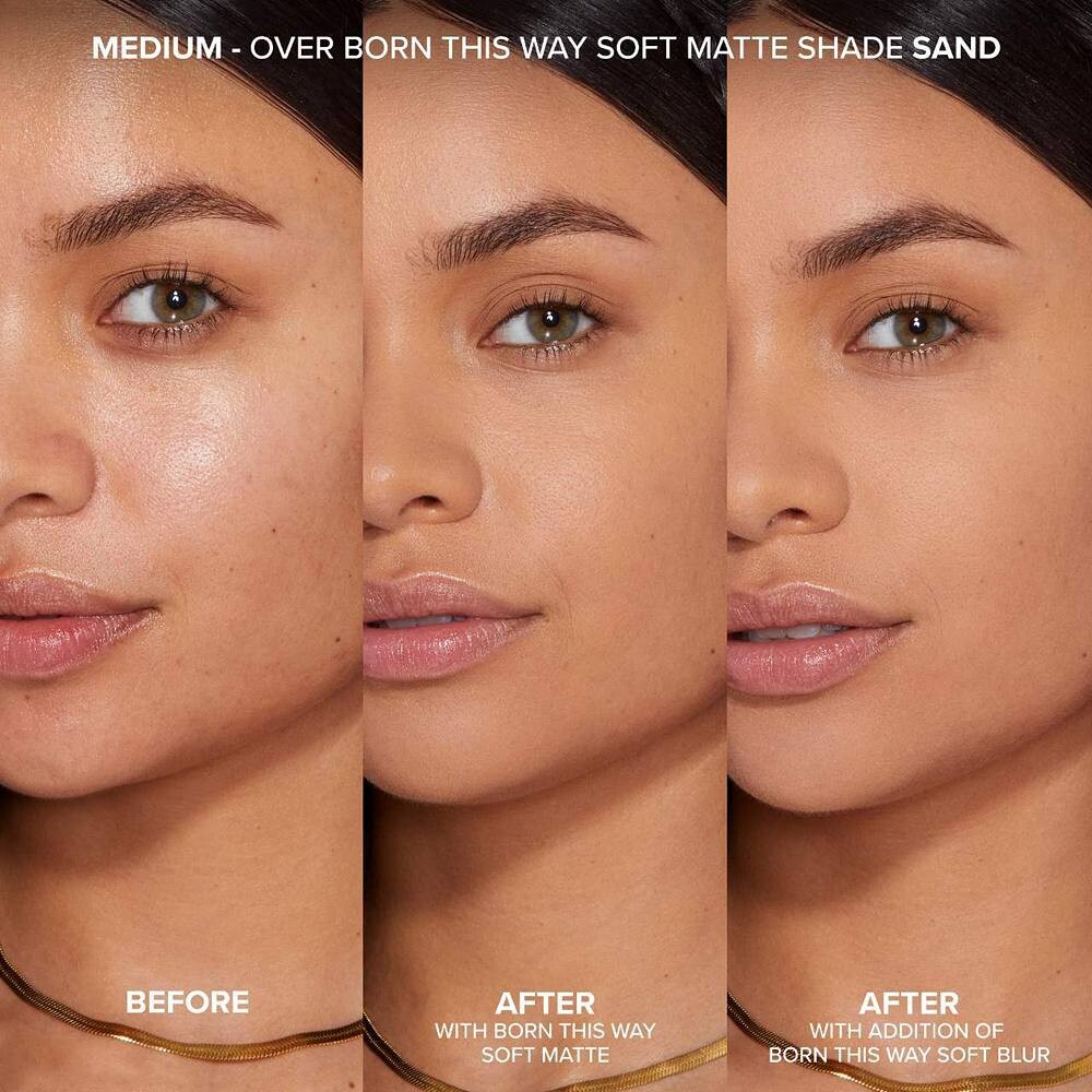 Too Faced Born This Way Soft Blur Гибкая финишная пудра, цвет Medium — фото 2