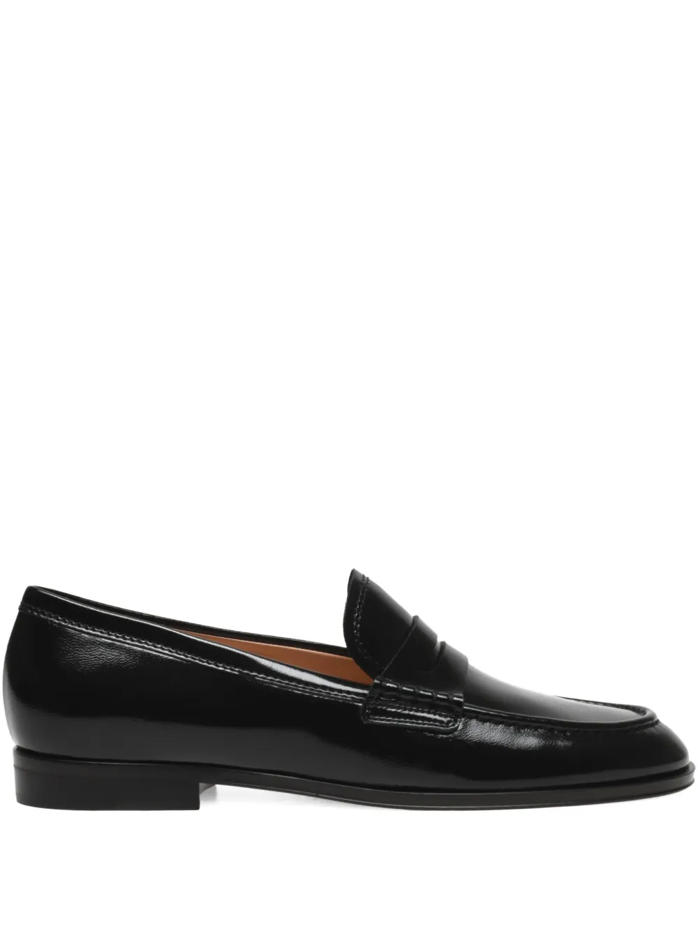 Кожаные лоферы Gianvito Rossi, черный