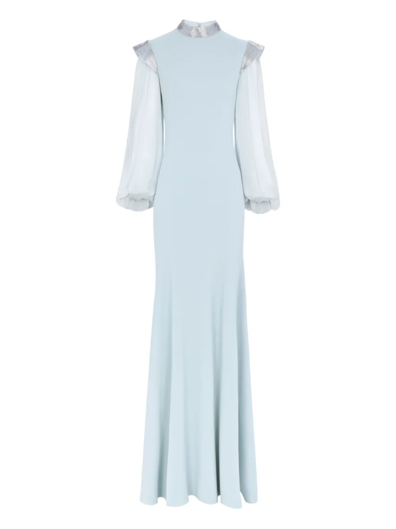

Платье макси Изабель Jenny Packham, синий