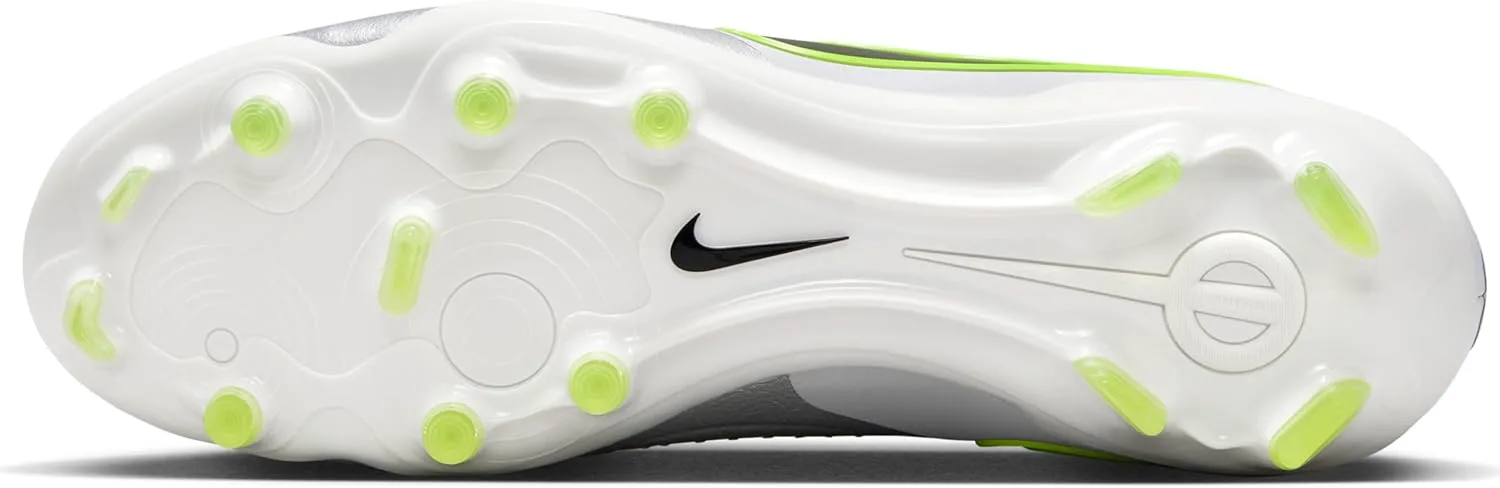 Мужские футбольные кроссовки Nike низкие, металлик серебристый/черный — фото 4