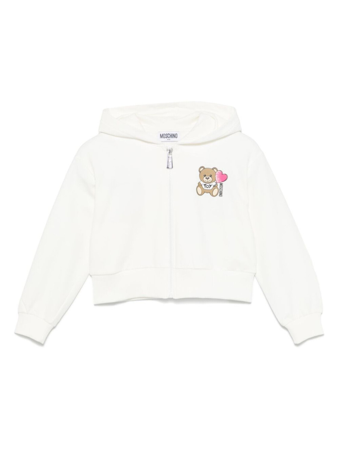 

Moschino Kids худи с принтом Teddy Bear, белый