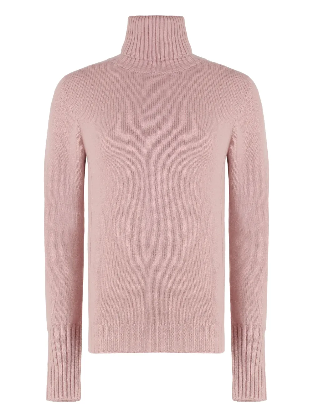 

Кашемировый джемпер с высоким воротником THE (Alphabet), розовый