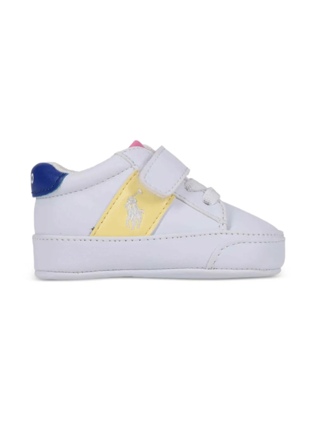 

Кроссовки POLO RALPH LAUREN KIDS с вышитым логотипом, белый