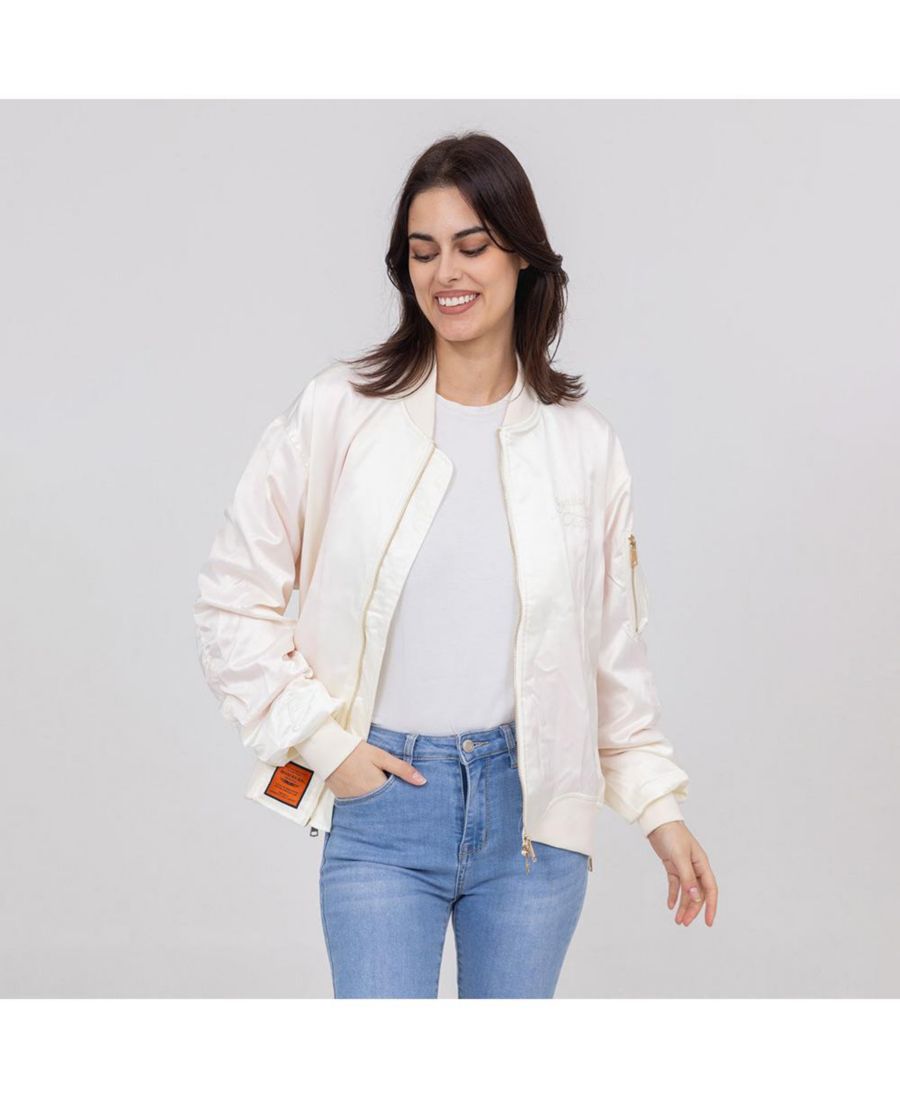 

Женская балетная куртка - кремового цвета Bombers Original, Creme