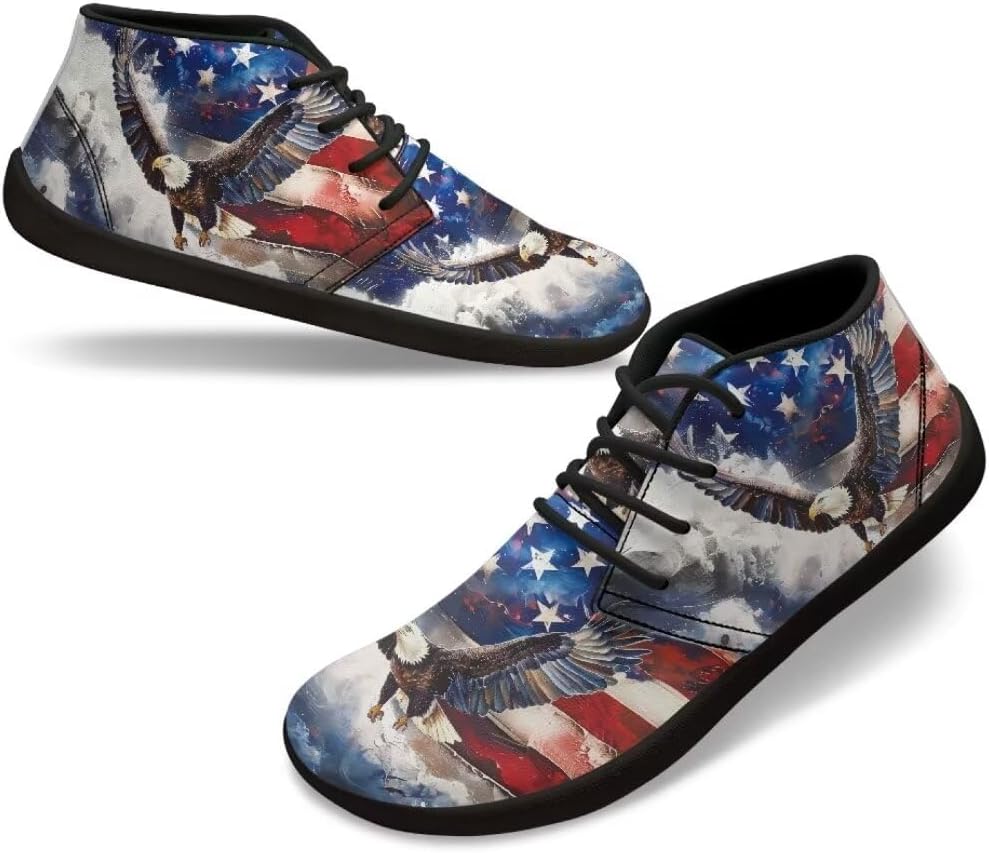 

Женские и мужские минималистичные кроссовки для бега, здоровые и противоскользящие кроссовки, оптимальное расслабление, мягкая подкладка Fuialdolg, Flying Eagle Flag