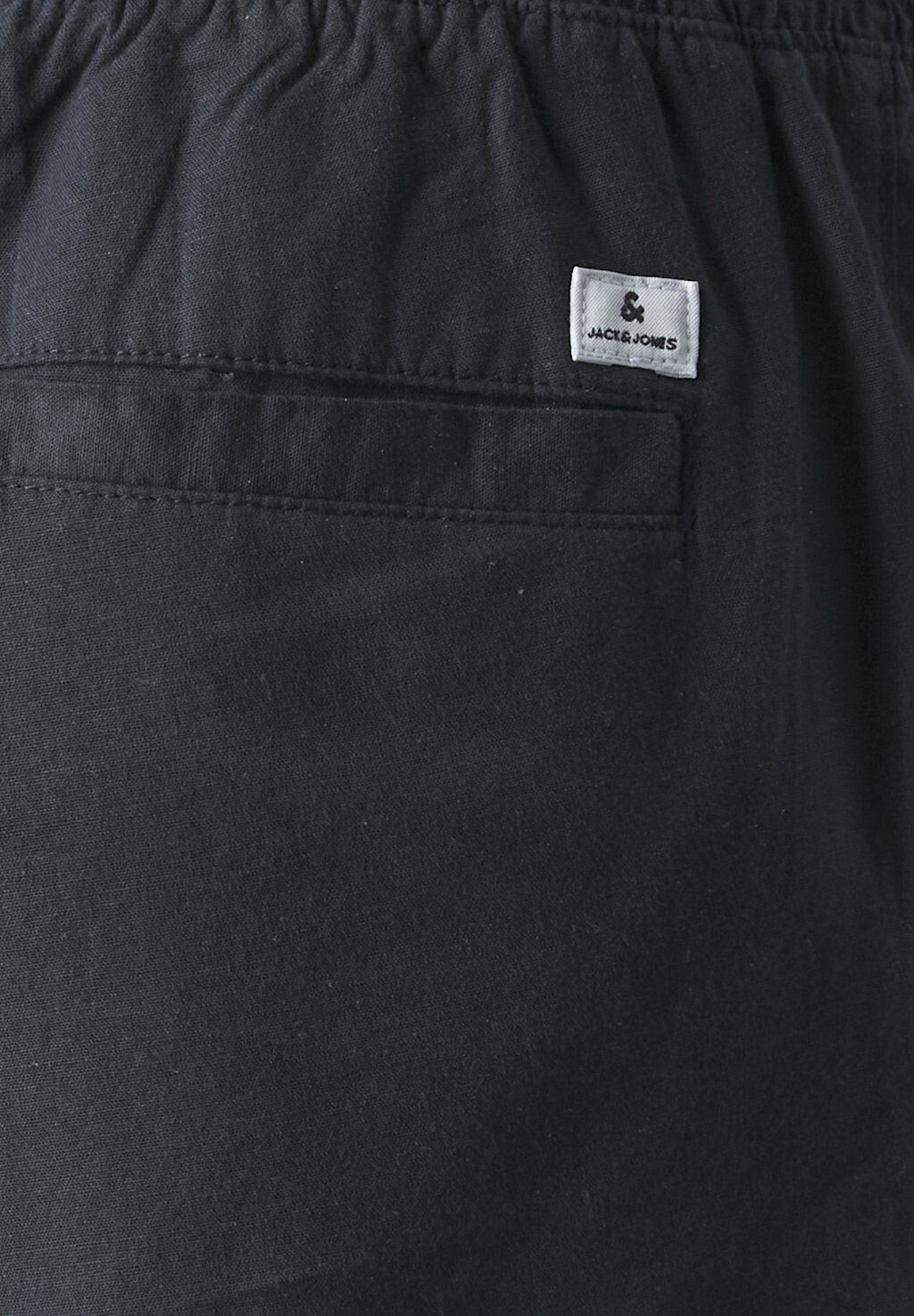 

Шорты JPSTJAIDEN JJSUMMER LINEN BLEND JOGSHORT Jack & Jones, черный