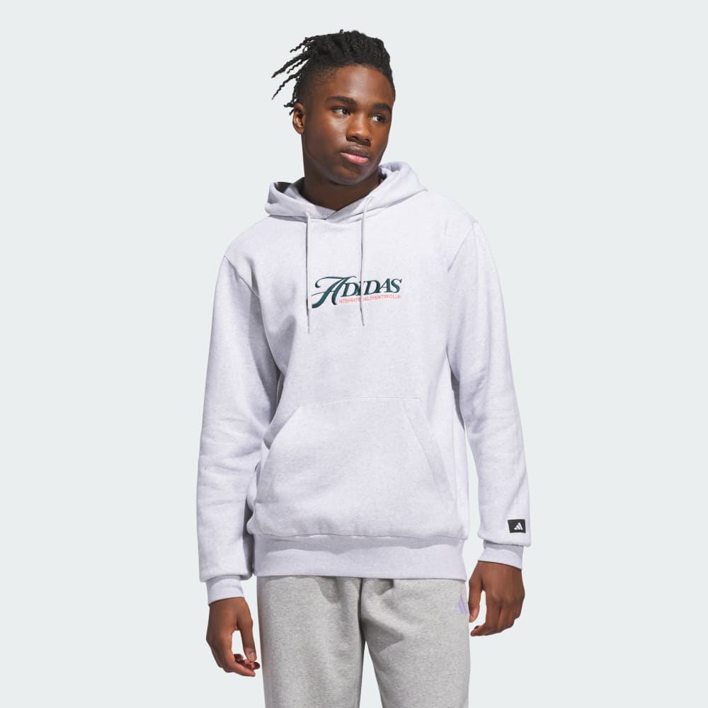 

Худи Adidas Country Club Graphic Hoodie, цвет Light Grey Heather