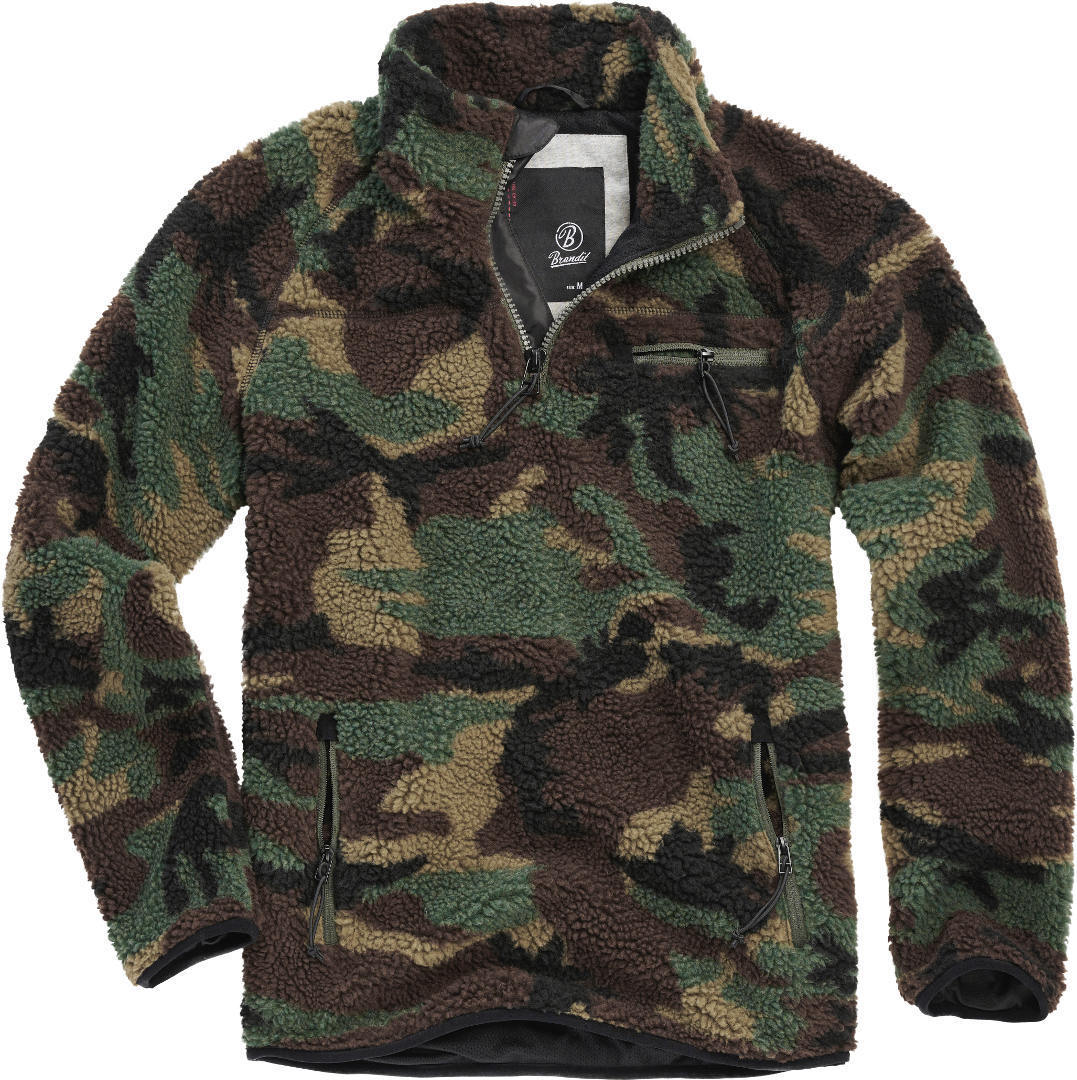 

Пуловер Brandit Teddyfleece Pullover, камуфляж
