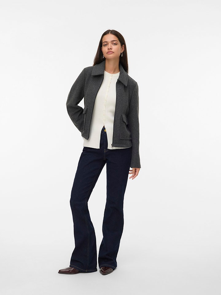 

Переходная куртка антрацитового цвета Vero Moda