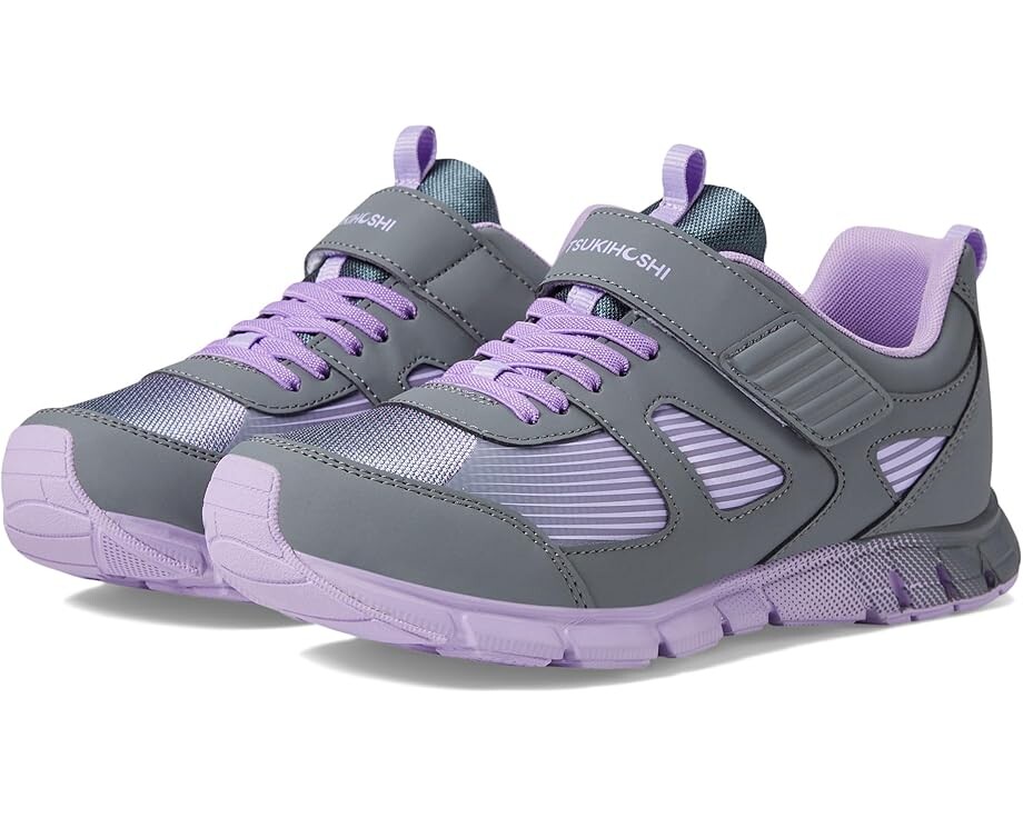 

Кроссовки Tsukihoshi Kids Youth Streak, цвет Ash/Purple