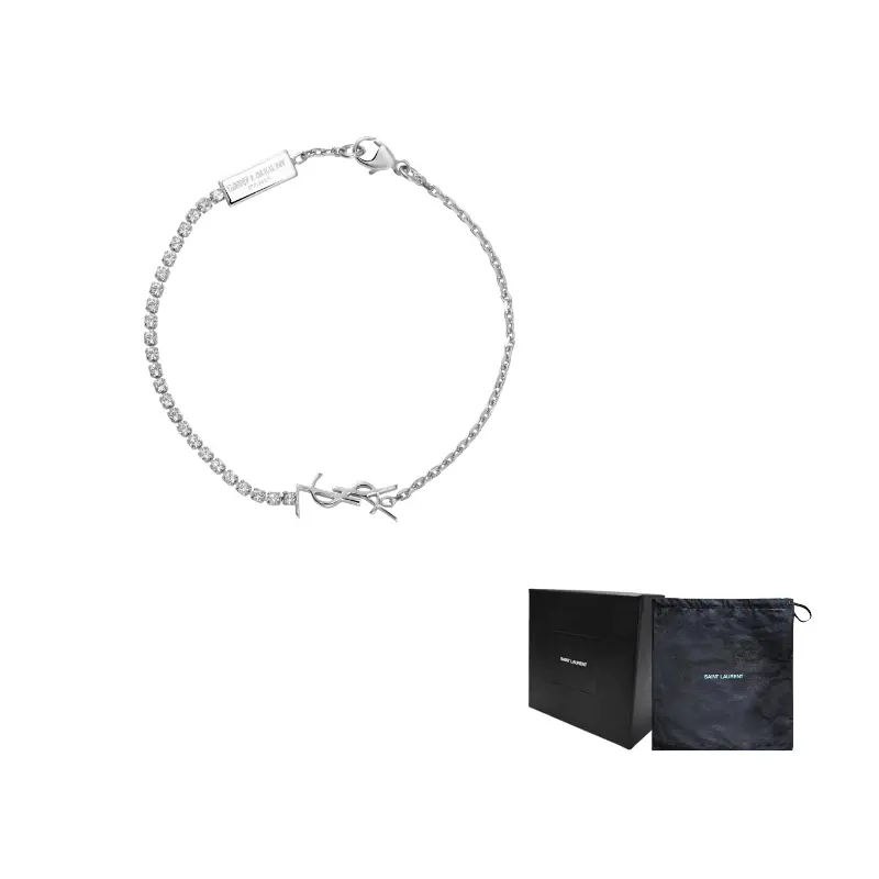 

Браслет Cassandre с цепными звеньями и подвеской SAINT LAURENT