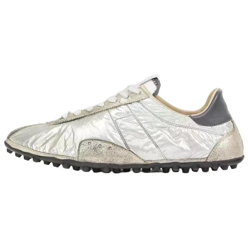 Женские низкие кэжуал кроссовки silver Maison Margiela, Original Shoe Box Included