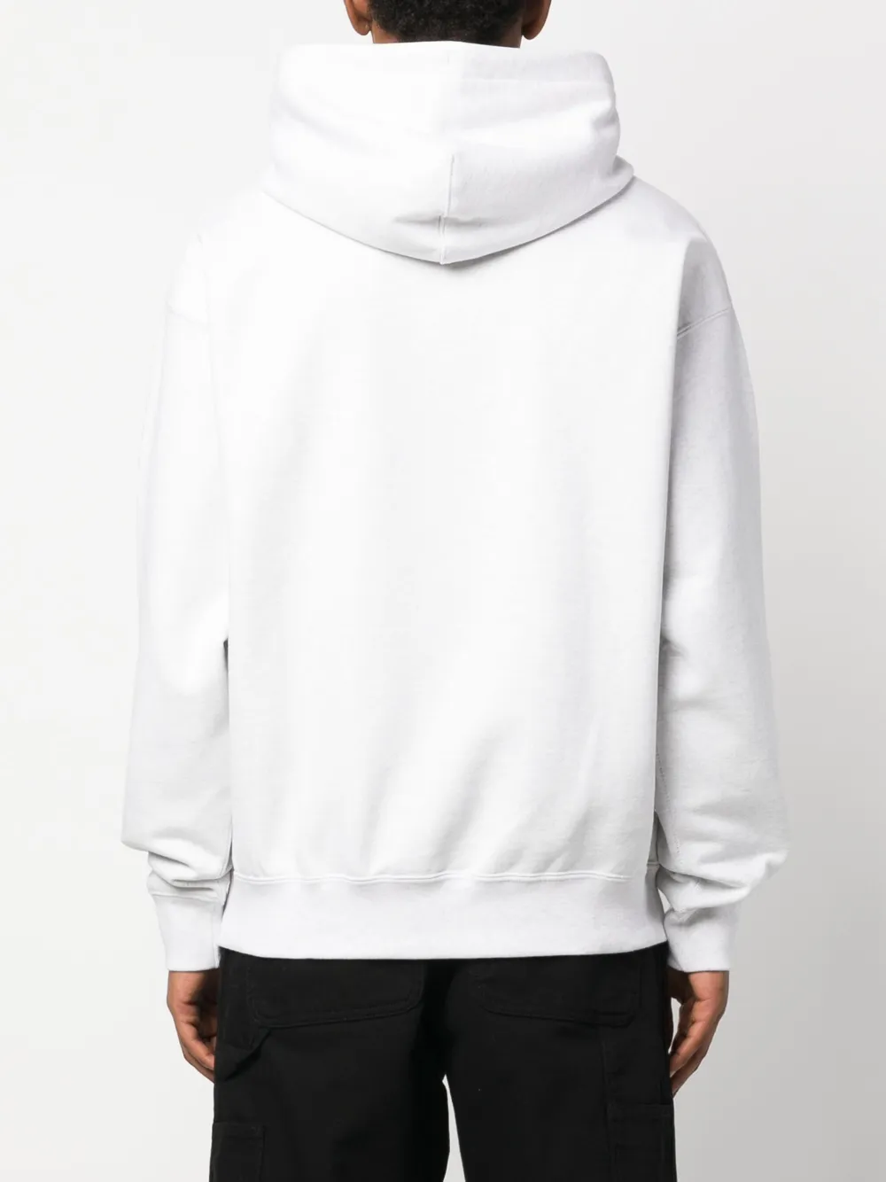 Худи Solo Swoosh Nike, серый — фото 4