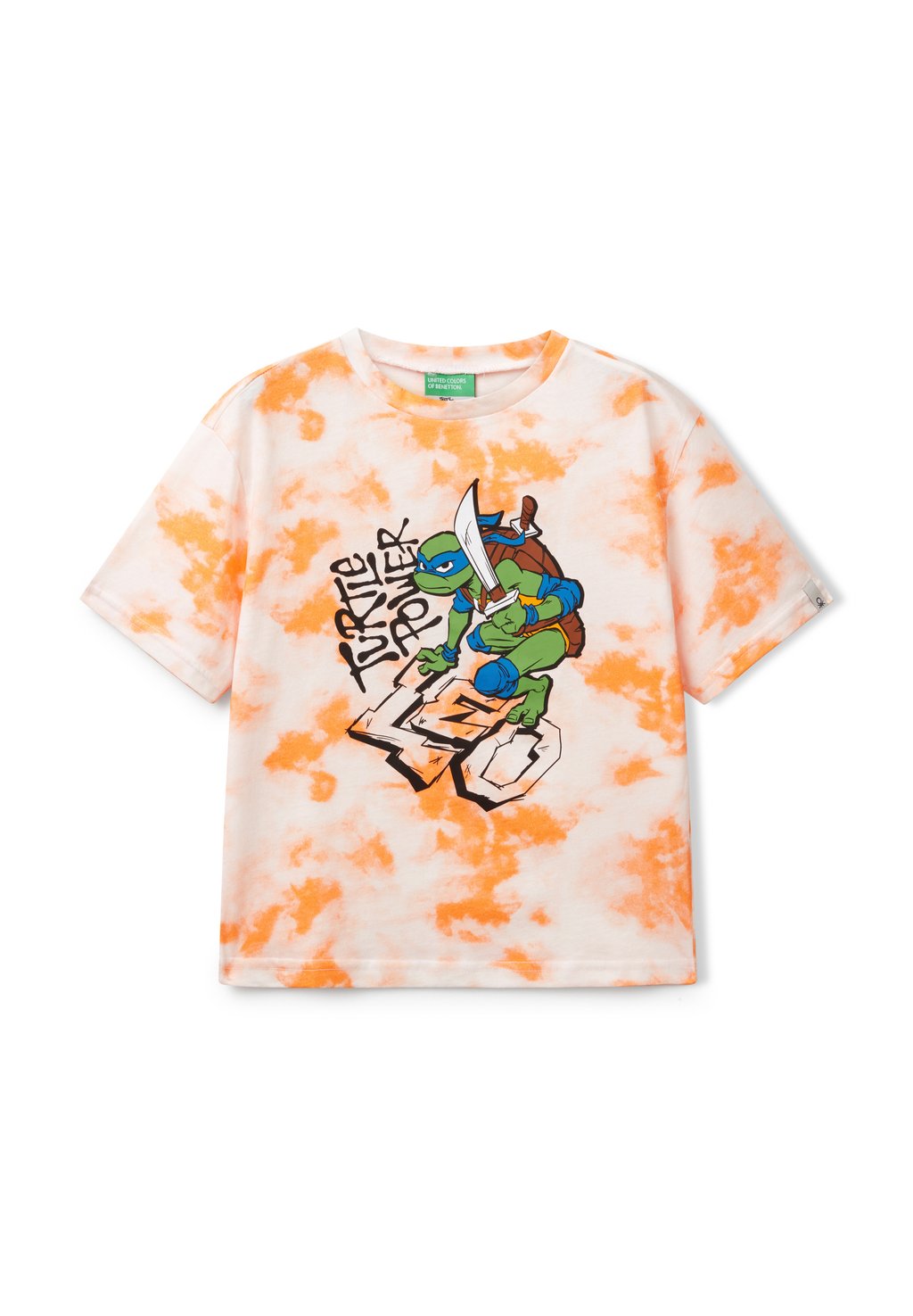 

Футболка с принтом United Colors of Benetton, оранжевый
