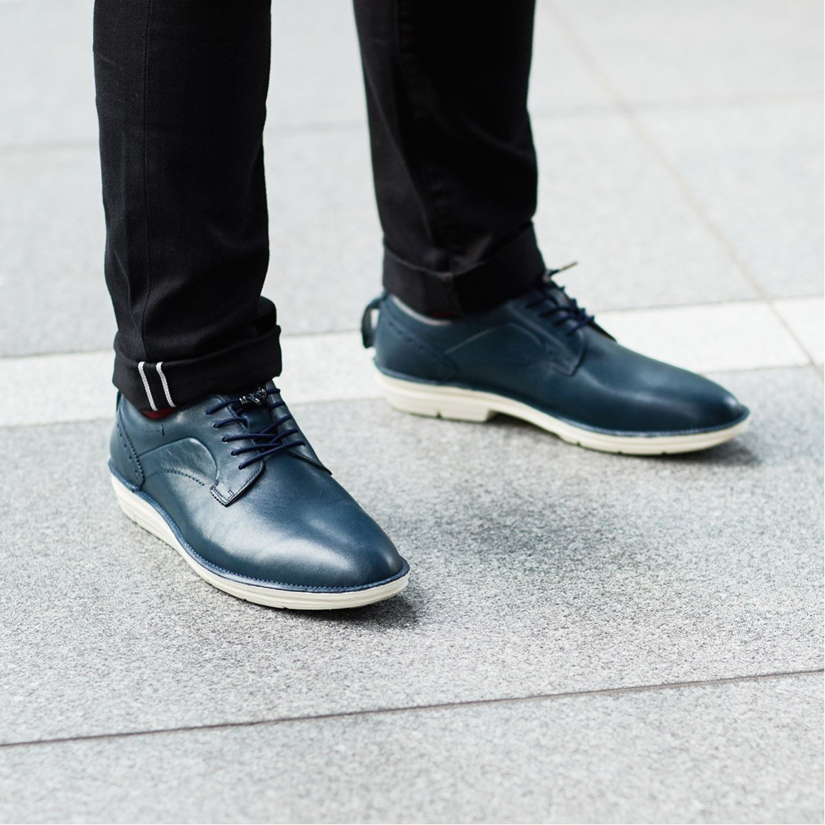 Новые деловые туфли Modello, Navy