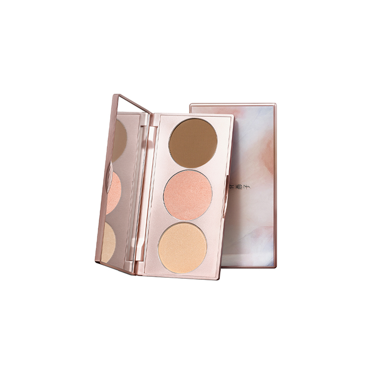 

Палетка для контуринга и хайлайтинга Lotus Flower Shadow Play с эффектом выравнивания тона кожи 01/02 Florasis