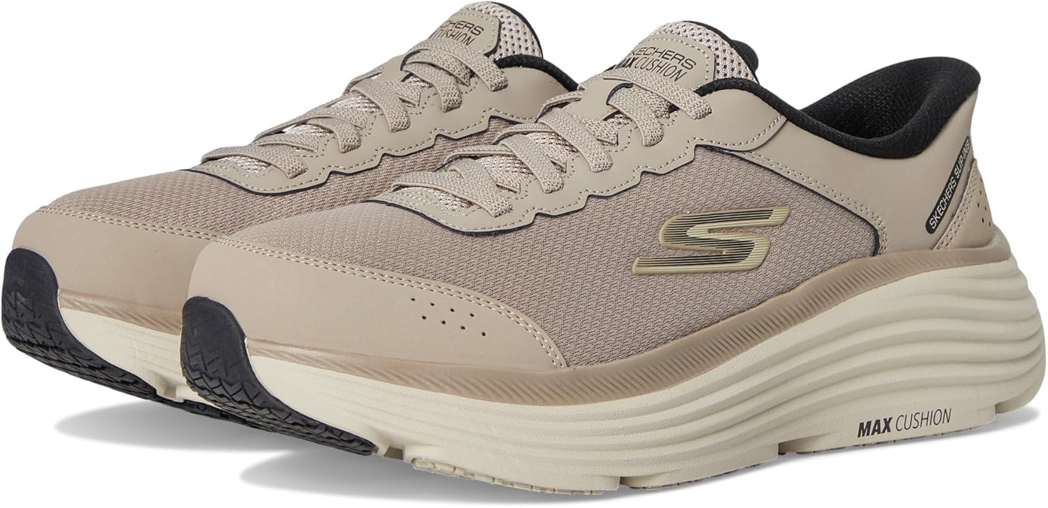 Кроссовки Skechers для мужчин Hands Free Slip-ins Max Cushioning Endeavour - модель Cardova, черный — фото 2