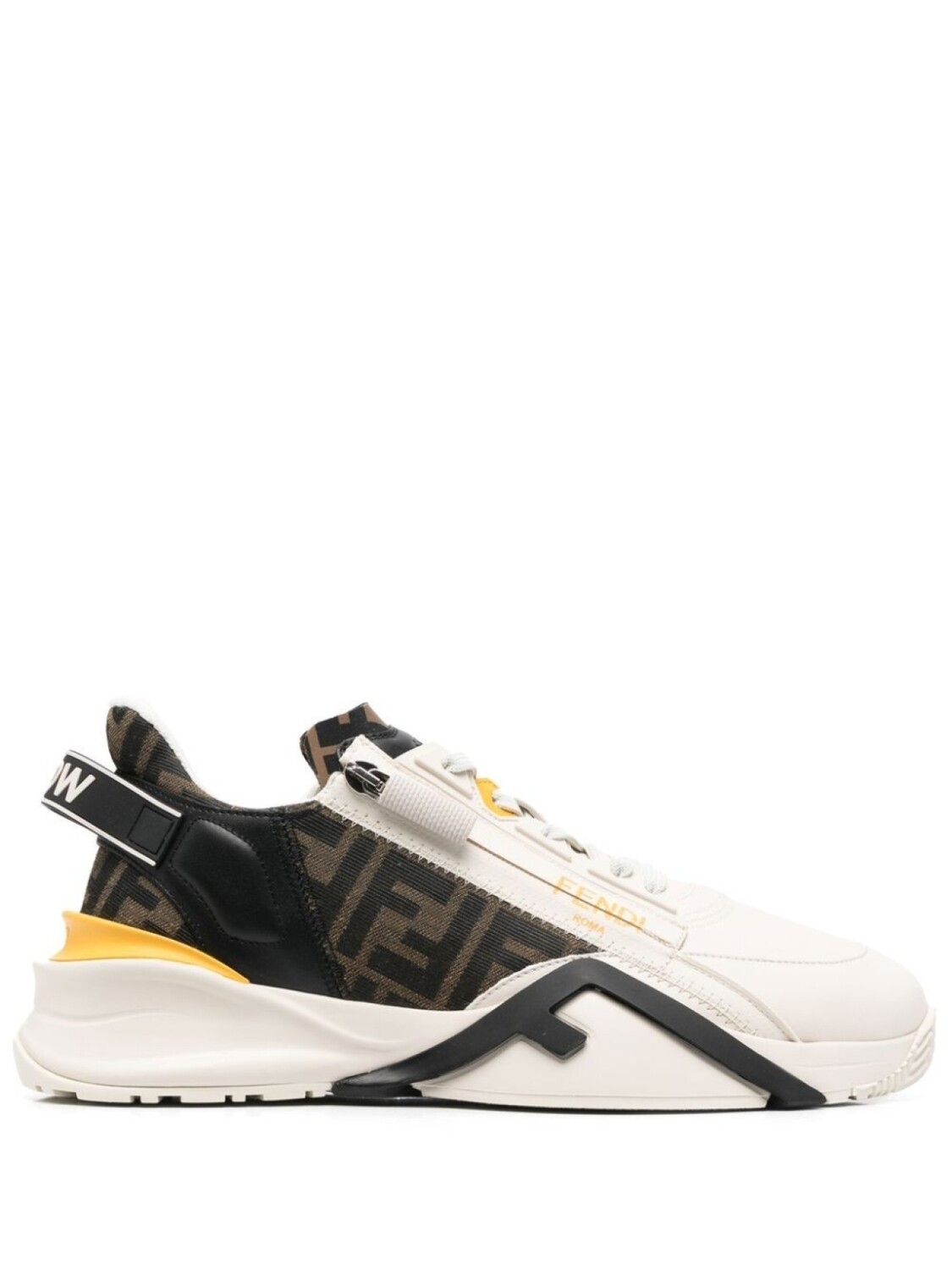 

FENDI кроссовки Flow, нейтральный цвет