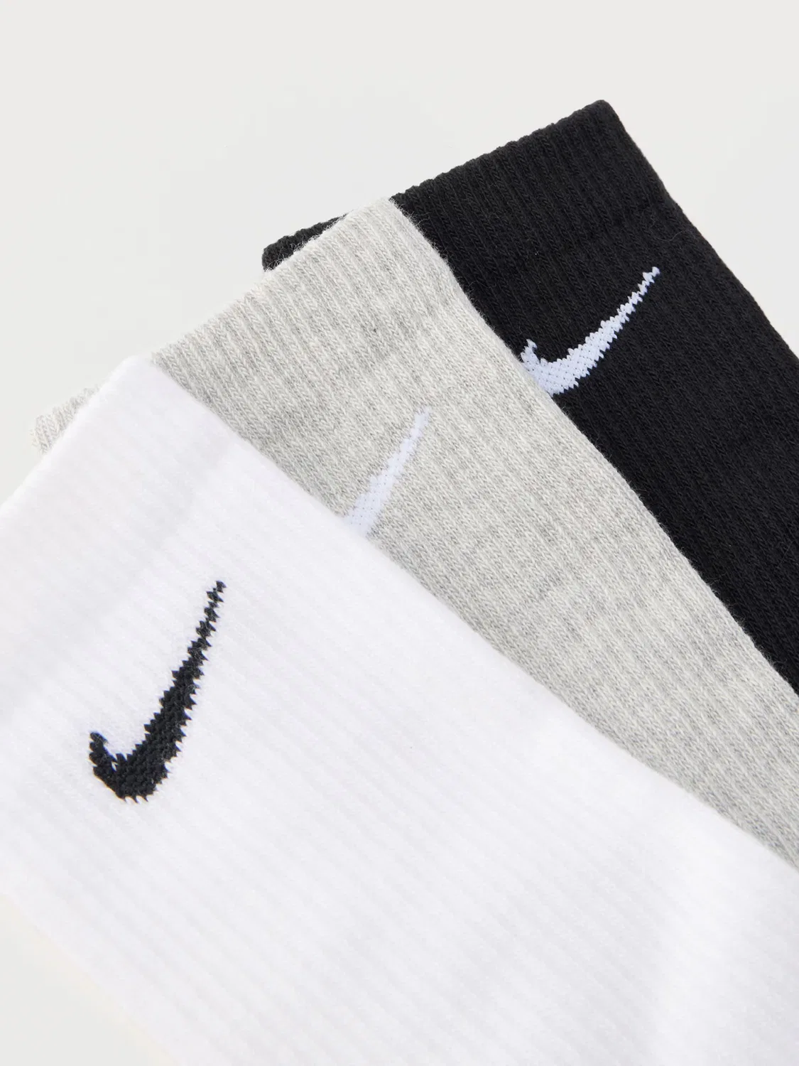 Носки 'ED ELVD' Nike Sportswear, Mottled Grey/Black/White — фото 2