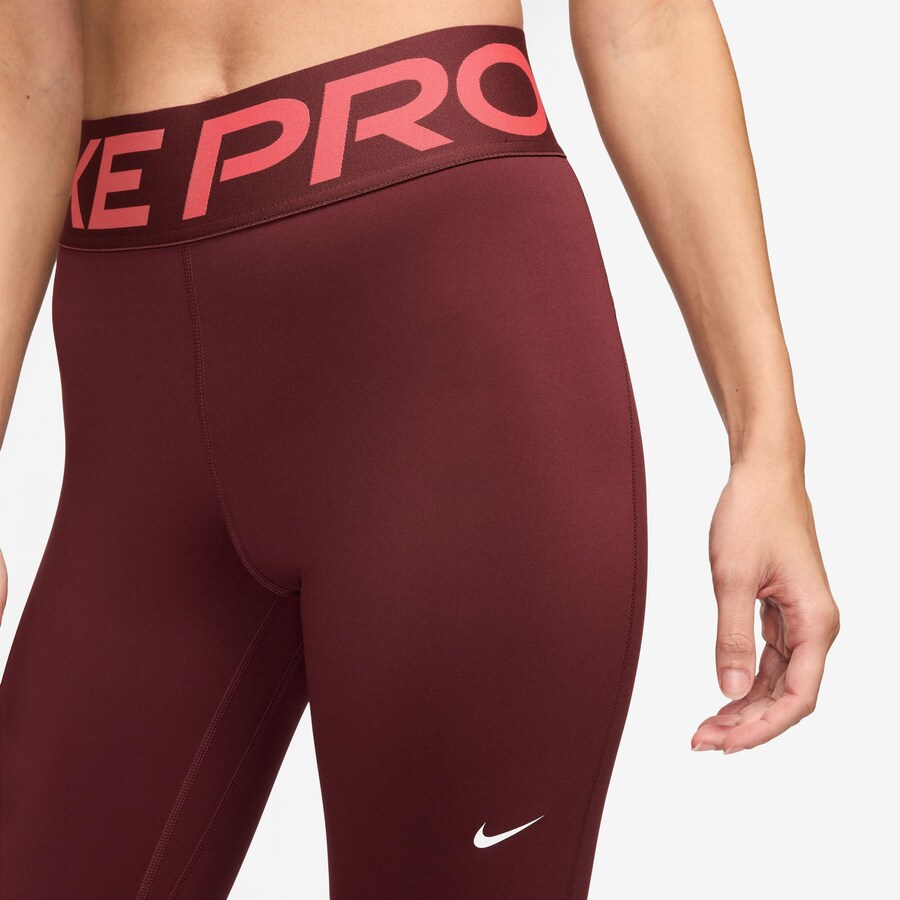 Узкие спортивные брюки NIKE Pro Sculpt, цвет Merlot/Light red — фото 4