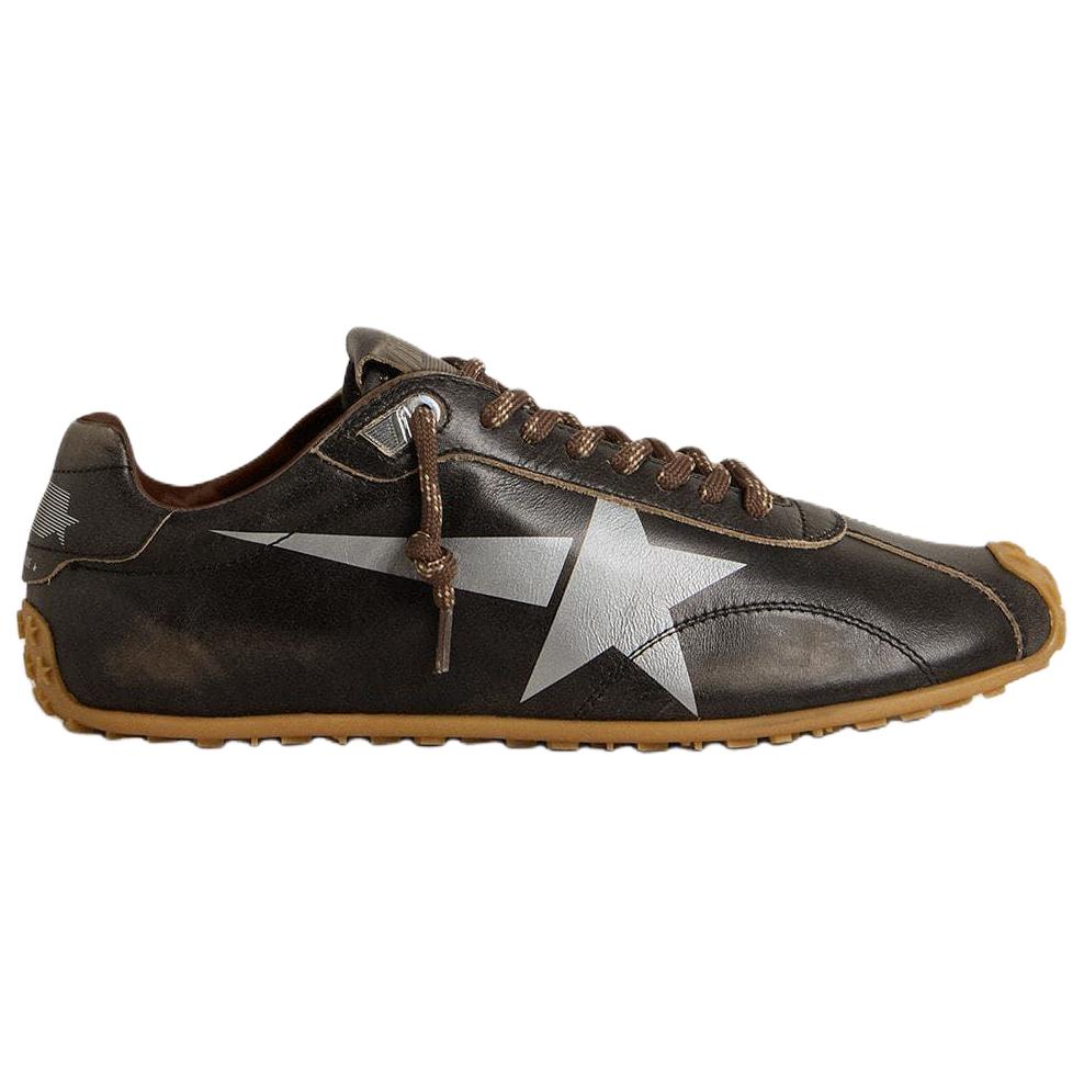 Golden Goose Мужские кроссовки Marathon Speed Low top Casual черные — фото 3