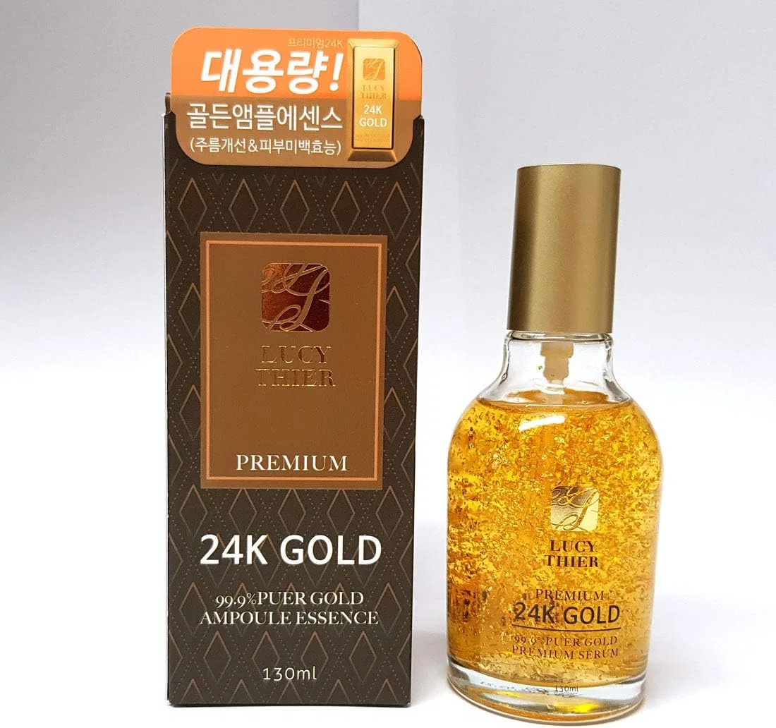 Эссенция Lucythier — С золотом Premium 24K Gold Ampoule Essence, 130 мл