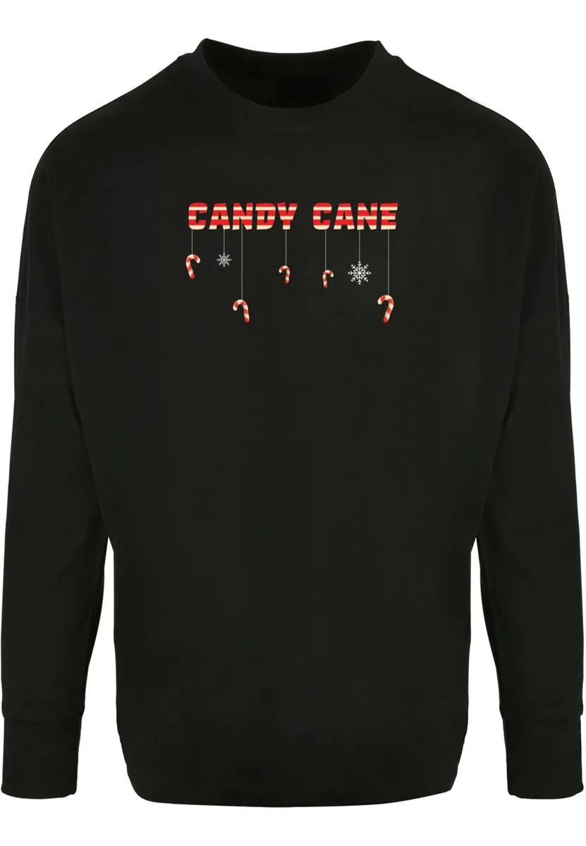 

Merchcode с длинным рукавом "Мужская футболка Candy Cane с длинным рукавом и длинным рукавом с вырезом в виде конфеты " Merchcode", черный