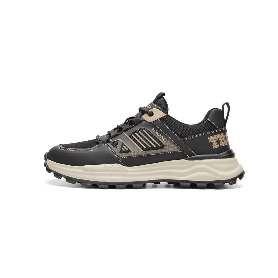 

Кроссовки мужские Lifestyle Shoes Men Low-Top Apricot Aokang, черный