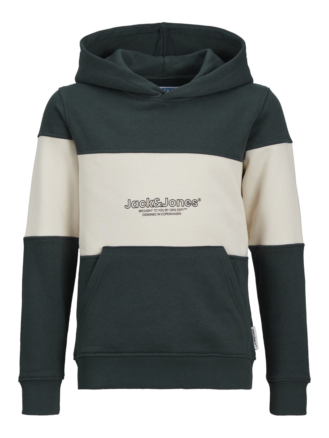 

Толстовка с капюшоном Jack & Jones Junior, зеленый