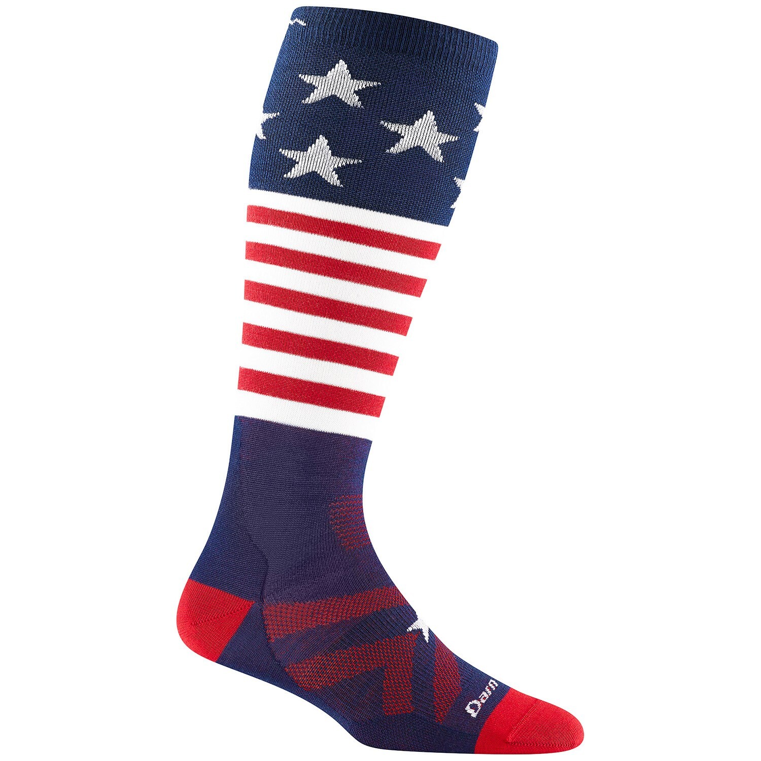 

Носки Darn Tough Captain Stripes Lightweight OTC, цвет Stars & Stripes