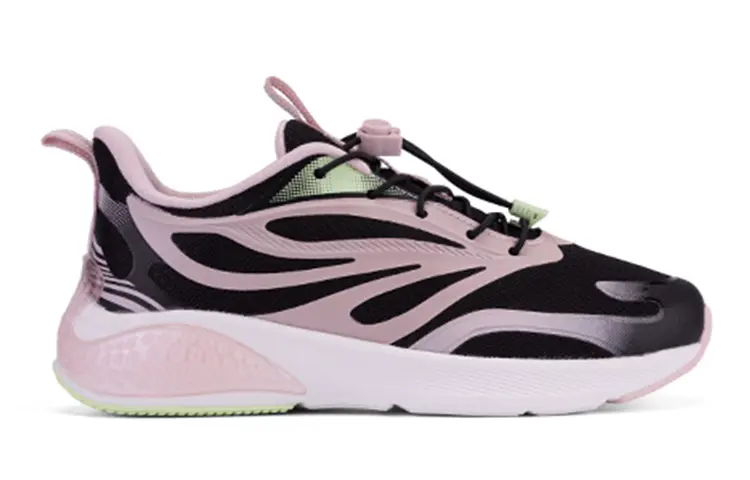 Детские кроссовки GS Low-top черные/светло-розовые Xtep — фото 2