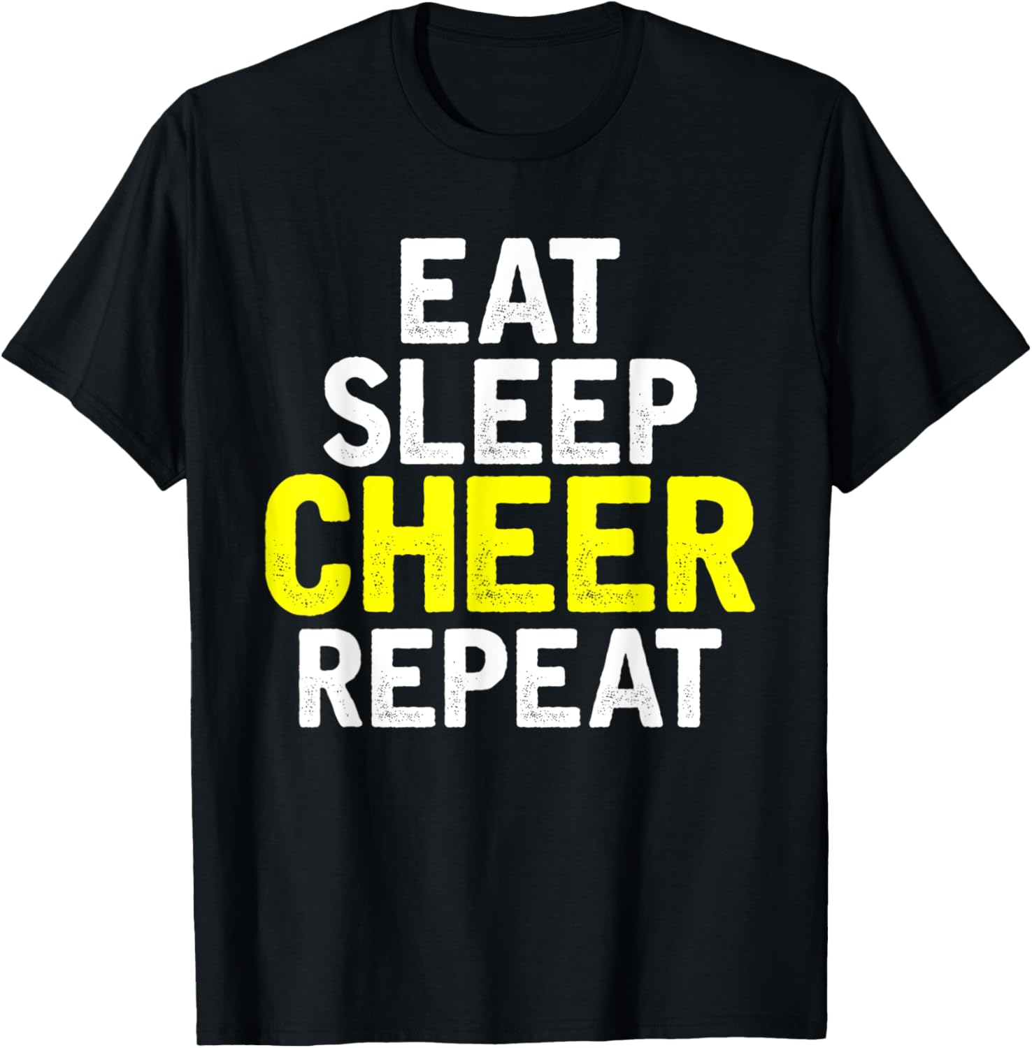 

Забавная футболка для тренировок по чирлидингу, для команды чирлидеров, черная (black 19-3911tcx), размер S Cheerleading Cheerleader Gift Idea