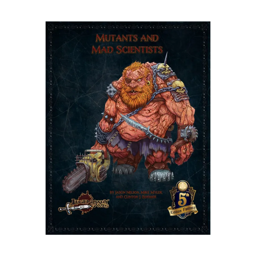 

Mutants and Mad Scientists, Dungeons & Dragons (5th Edition) - Rulebooks, Sourcebooks & Supplements (Legendary Games), мягкая обложка