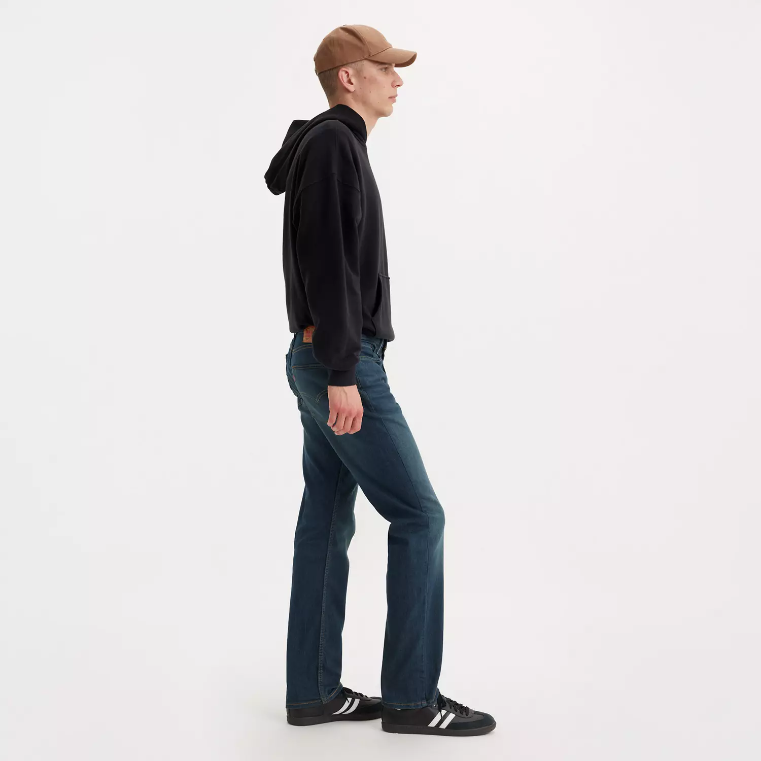 Джинсы мужские Levi's 514 514 Straight Fit Cut, синий — фото 4
