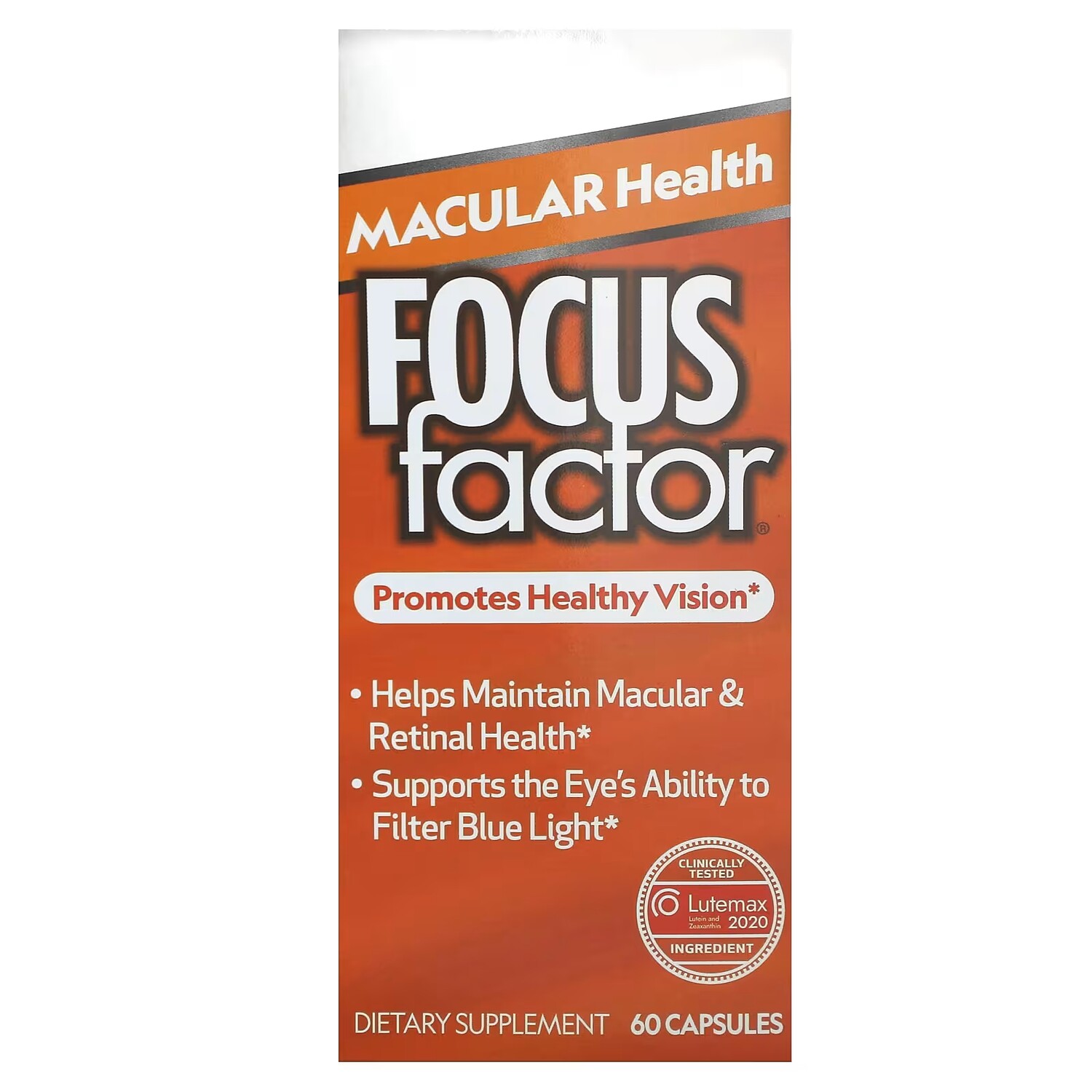 

Добавка Focus Factor Macular Health, 60 капсул
