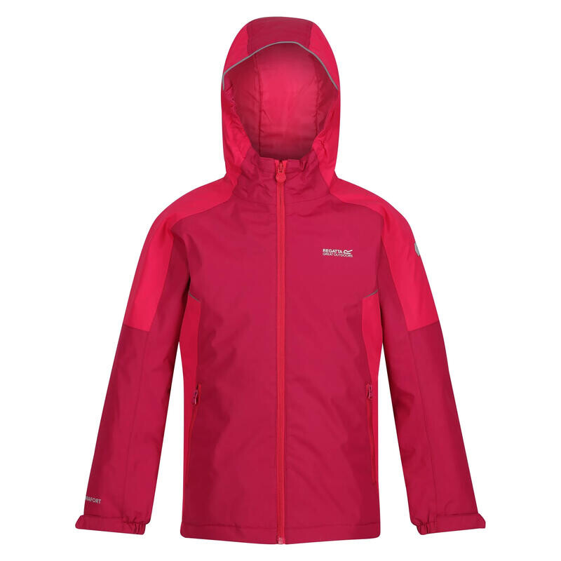 

Водонепроницаемая куртка Hurdle IV для мальчиков и девочек Berry Pink, Potion Pink REGATTA, цвет rosa