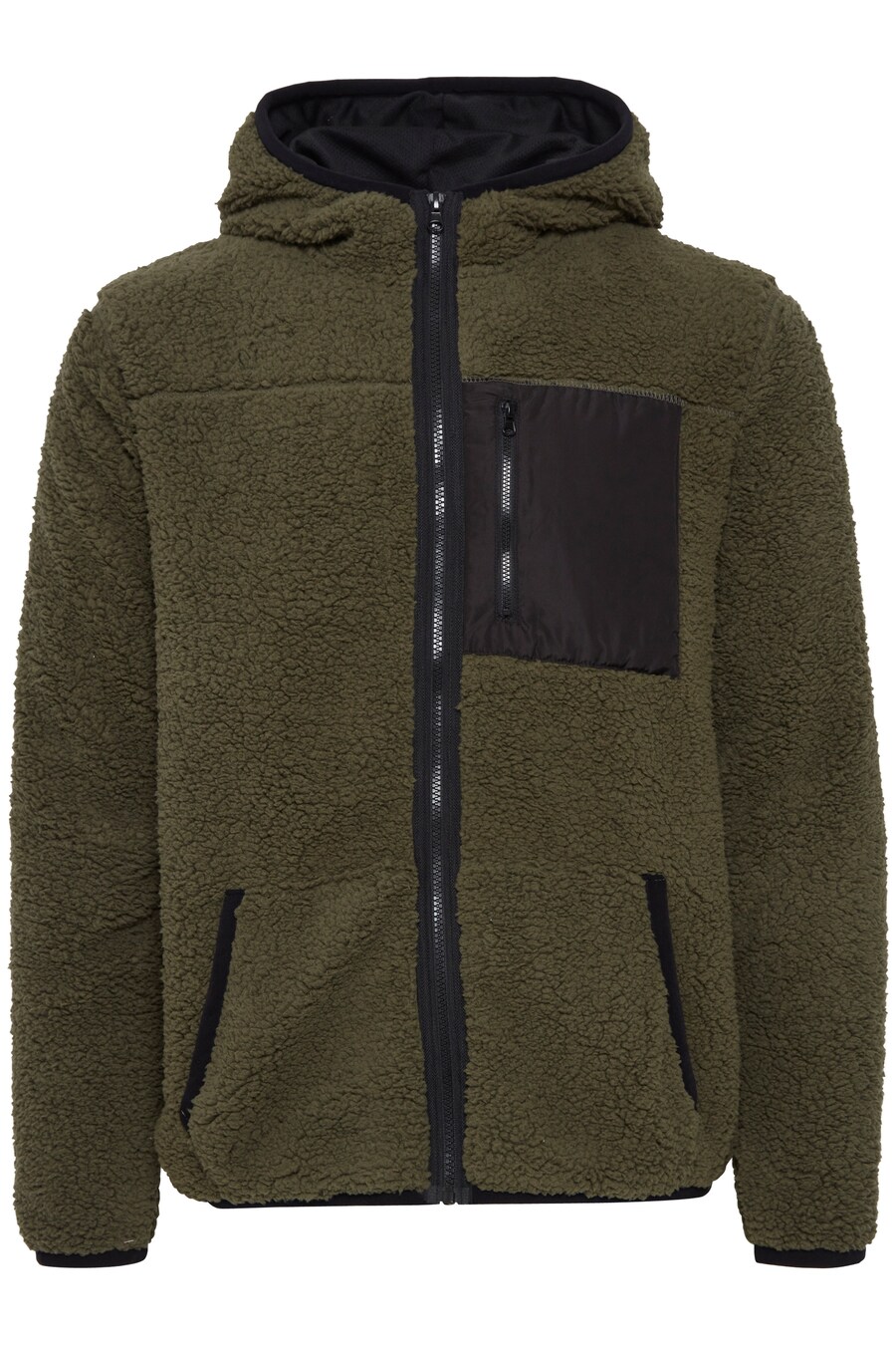 

Флисовая куртка !Solid Luka, цвет Olive/Dark green