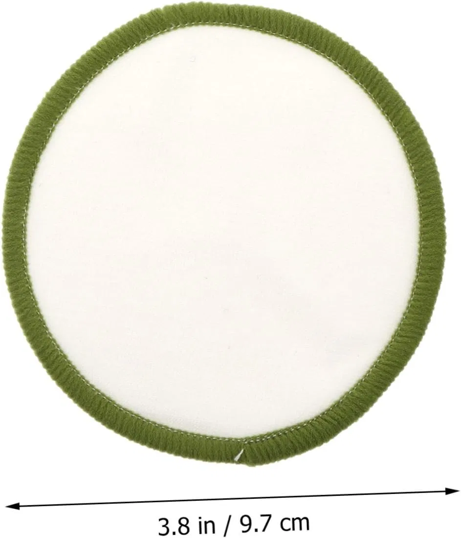 Набор спонжей для снятия макияжа Bamboo Fiber Beatifufu, зеленый — фото 3