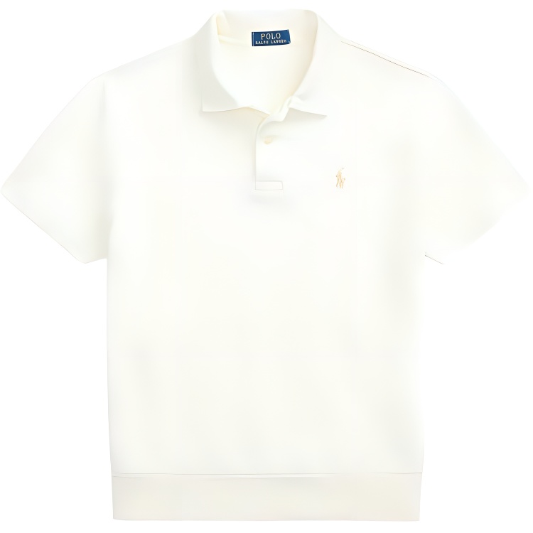 

Хлопковая поло с вышитым лого Polo Ralph Lauren, белый