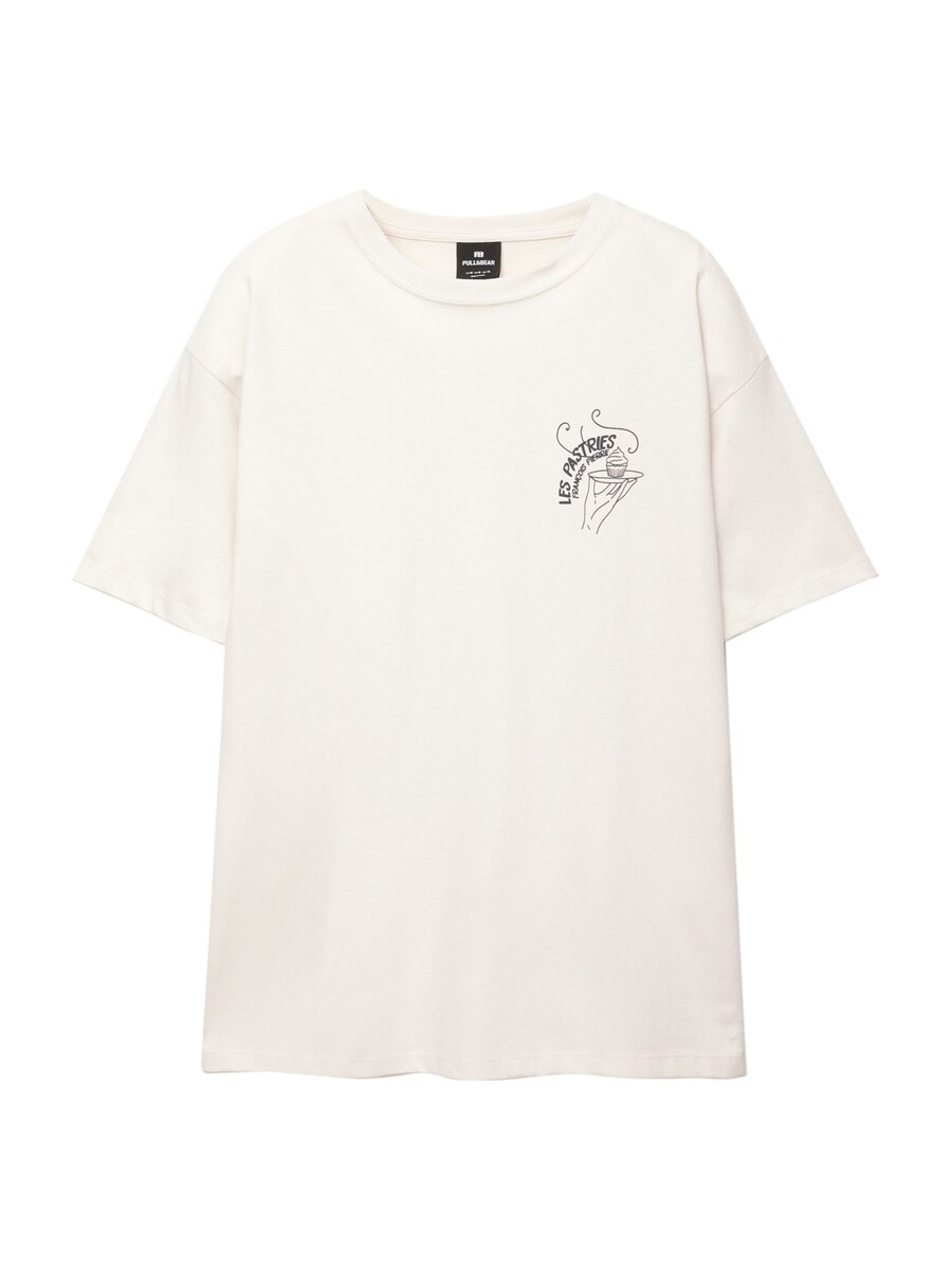 

Рубашка Pull&Bear PARIS 02 RUE TIVOLI, песочный