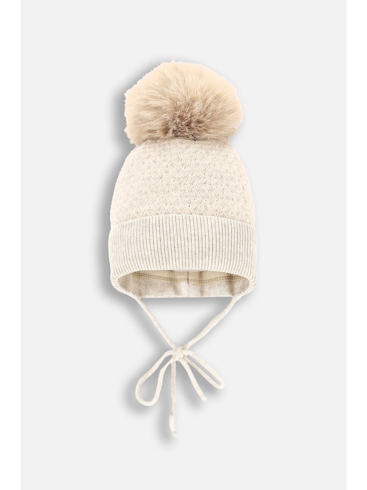 

Coccodrillo Зимняя шапка с помпоном бежевого цвета