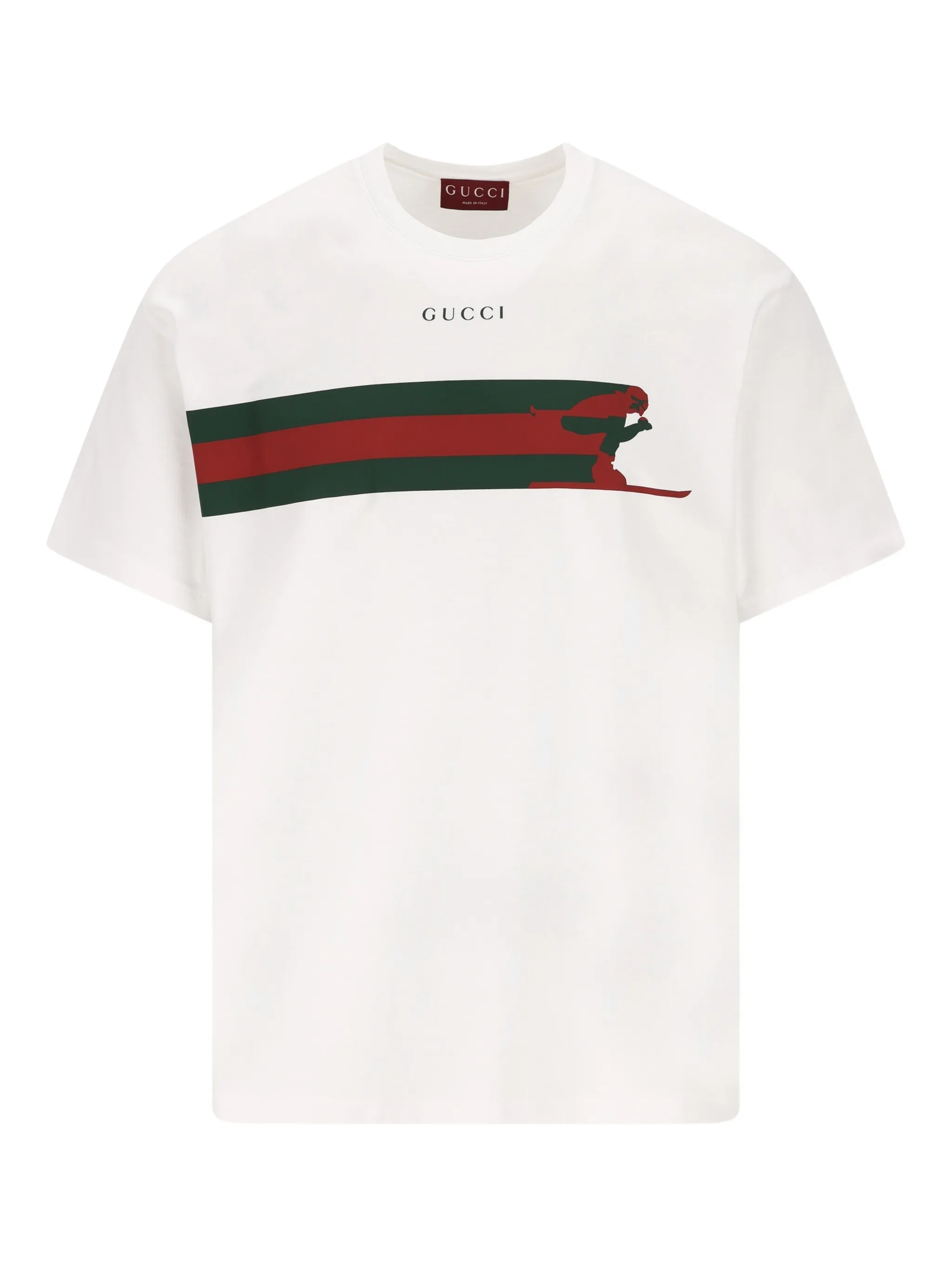 

Футболка с логотипом Gucci, белый