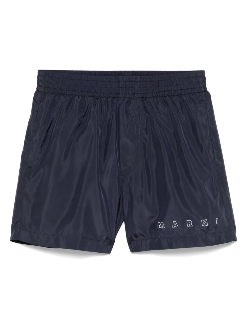 

Плавки-шорты с логотипом Marni Kids, синий