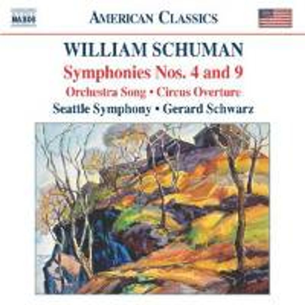 

Диск CD Sym 4/9 - William Schuman