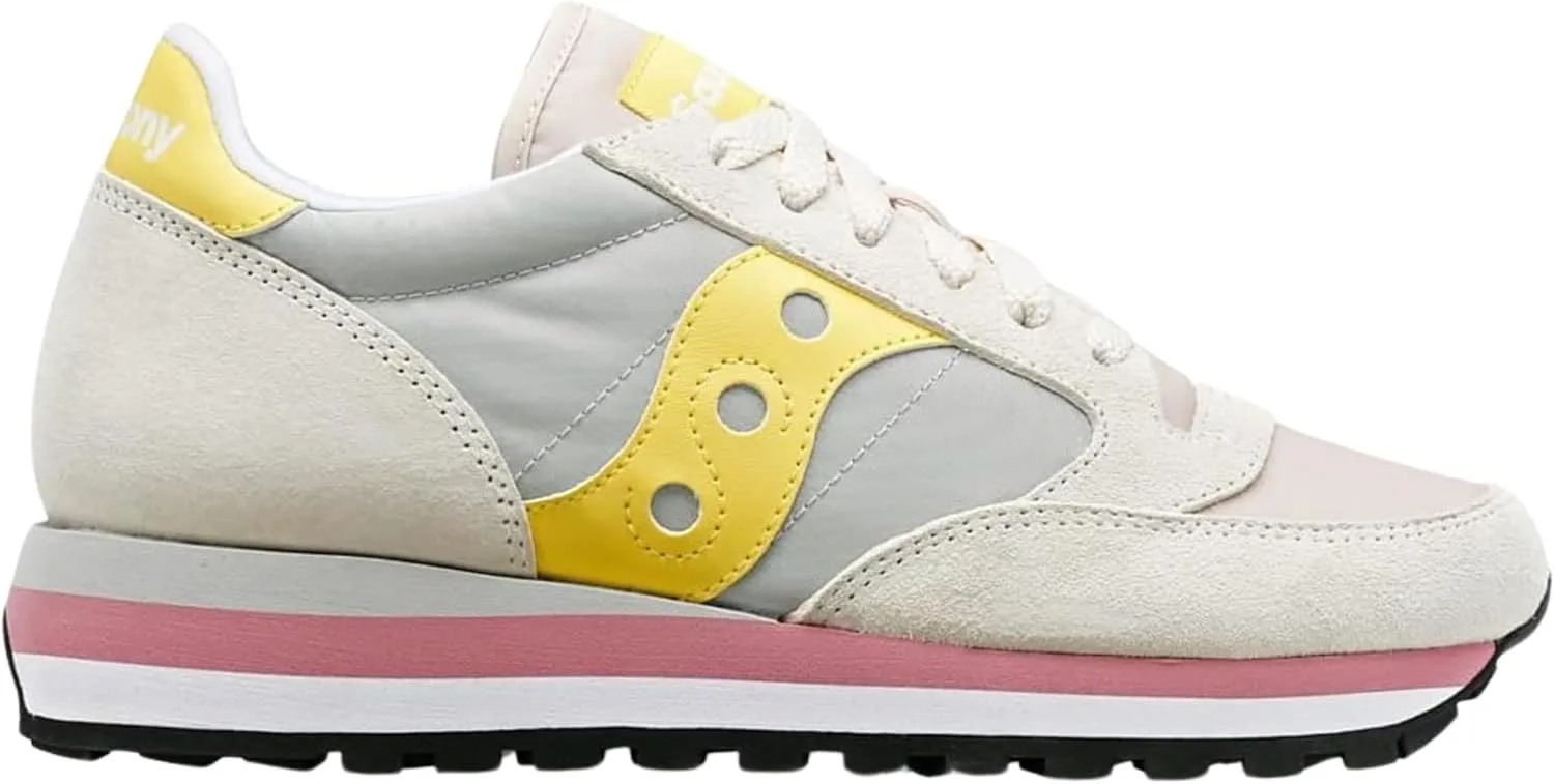 Кроссовки Donna Saucony Jazz Original S1044.677, желтый/серый — фото 2