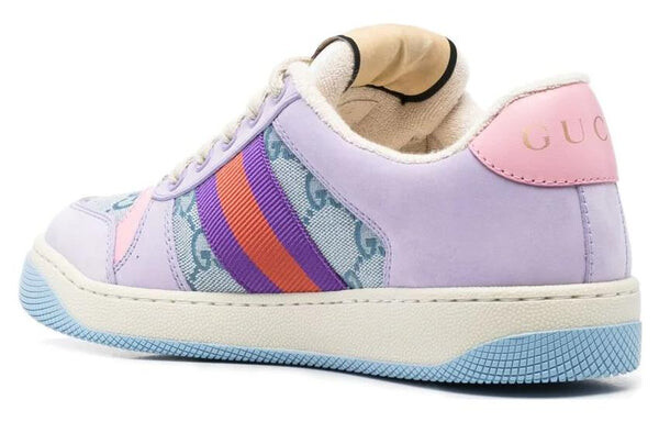 Кроссовки screener gg sneakers 'purple multi' Gucci, фиолетовый — фото 4