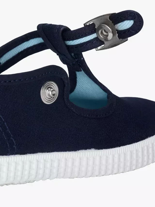 Детские парусиновые кеды Hampton Nantucket Trotters, Navy — фото 4